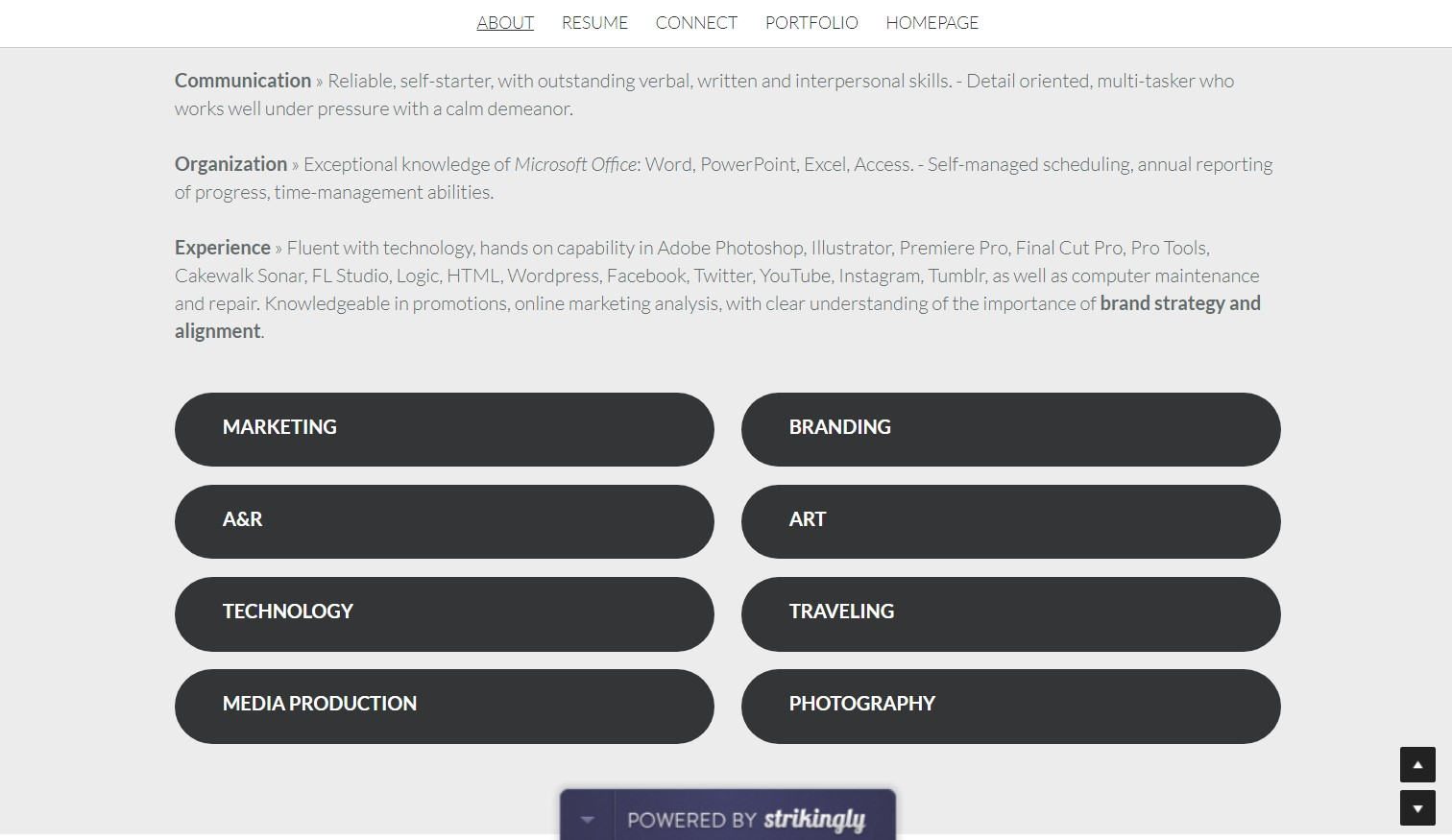 George Clark Different Business Departments on Strikingly Site George Clark Different Business Departments on Strikingly Site